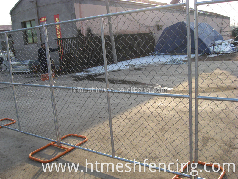 counter-intuitive Temporary Construction Panel 12' x 6' chain wire fence